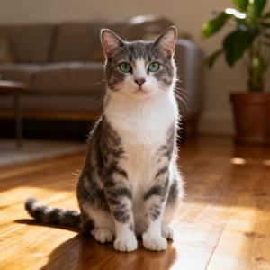Photo of found cat